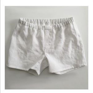 LINOTO 100% LINEN SHORTS